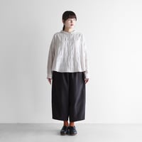 オールドレピアリネンスカートパンツ（ホワイト）【ユニセックス