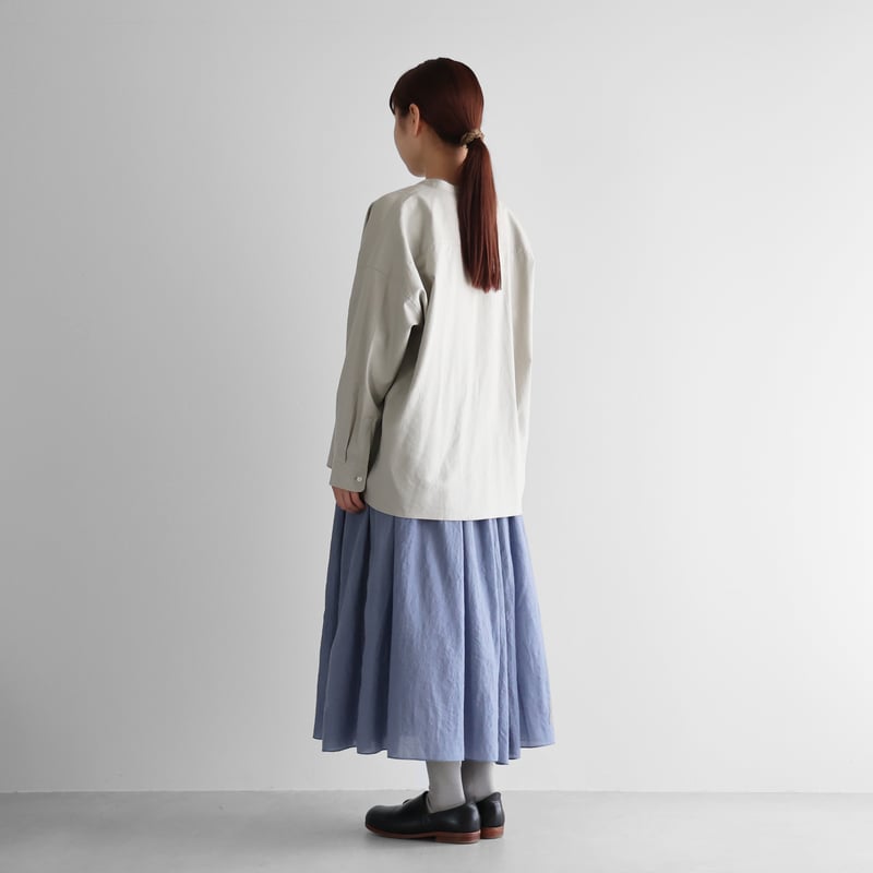 ダークグレー ロングスカート KOEISTORE スカート レディースロング 春夏 黒 マキシスカート
