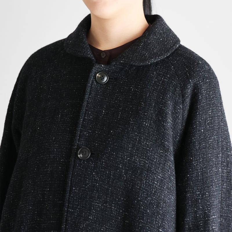 美品HUIS 遠州織物リネンロングコート　ハウス 美品HUIS 遠州織物リネンロングコート ハウス HUIS 遠州織物リネン