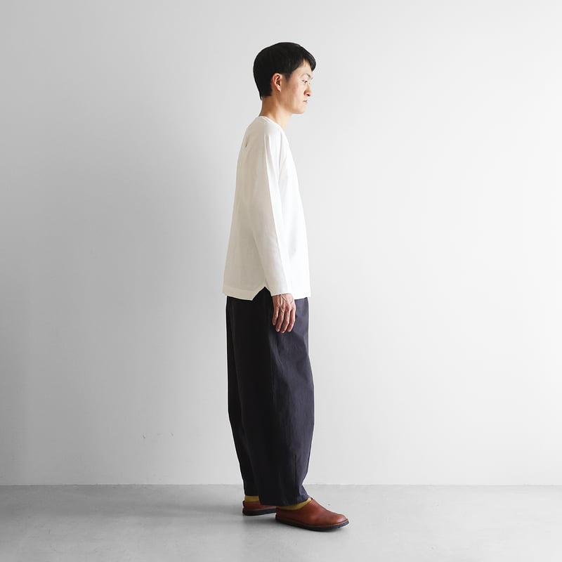 バフクロスバルーンパンツロング（ダークグレー）【ユニセックス】506L