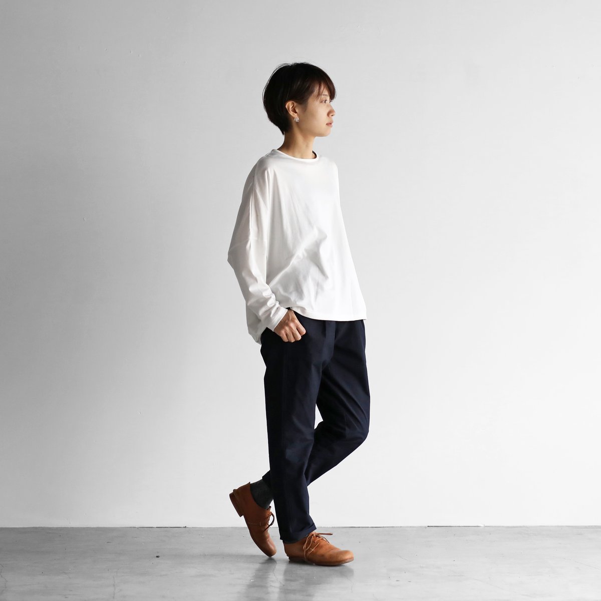 ダウンプルーフコットンパンツ（ダークネイビー）【ユニセックス】501