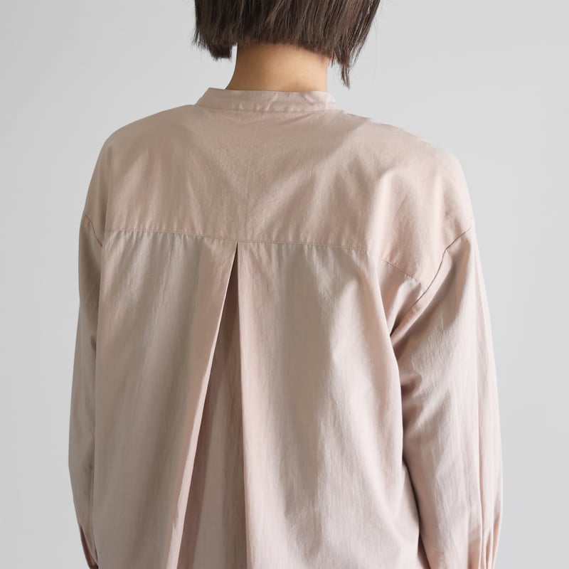 デパリエ　DEPAREILLE コットンヨーク切替　ロングブラウス 38 ピンク デパリエ DEPAREILLE コットンヨーク切替 ロングブラウス 38 ピンク