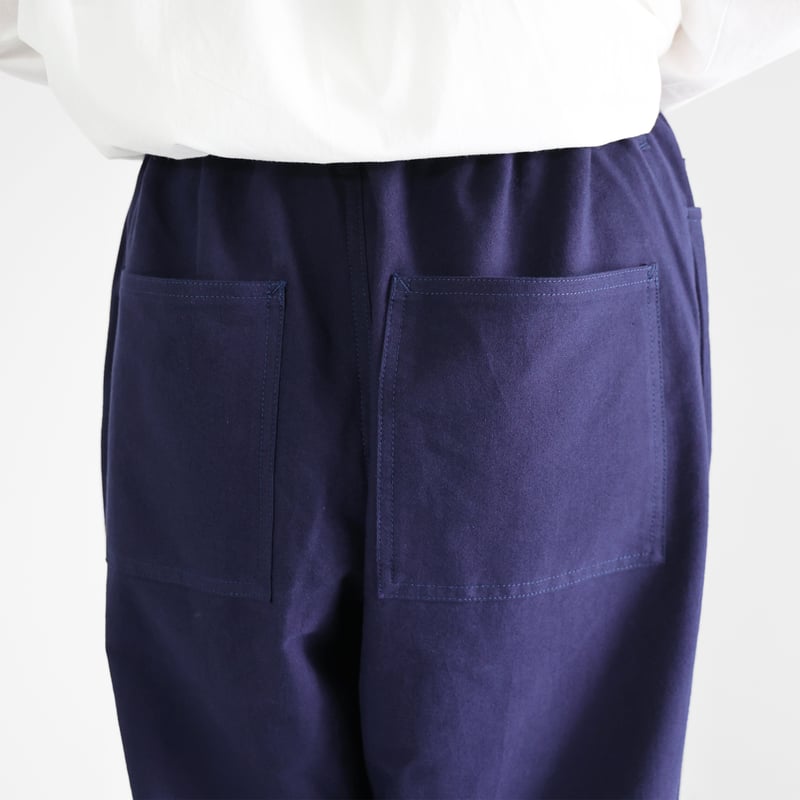 スヴィンオックスワイドストレートワークパンツ(フレンチネイビー