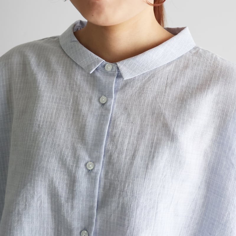 HUIS. ハウス　遠州織物 ボタニカルコードレーンワイドブラウス U102 ボタニカルコードレーンワイドブラウス【レディス】をリリース