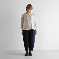 オーガニックコットンライトオックスバルーンパンツ（ダークネイビー）【ユニセックス】506