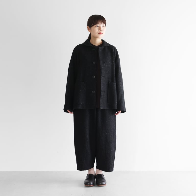 N*o様 【ブラック/L】FreshService CORDUROY SET U Fresh Service】 Cotton Corduroy Utility Pants 