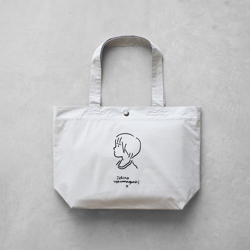 山口一郎×HUIS”限定トートバッグ【girl 女の子】(ミストグレー 山口一郎×HUIS”限定トートバッグ【girl 女の子】(ミストグレー