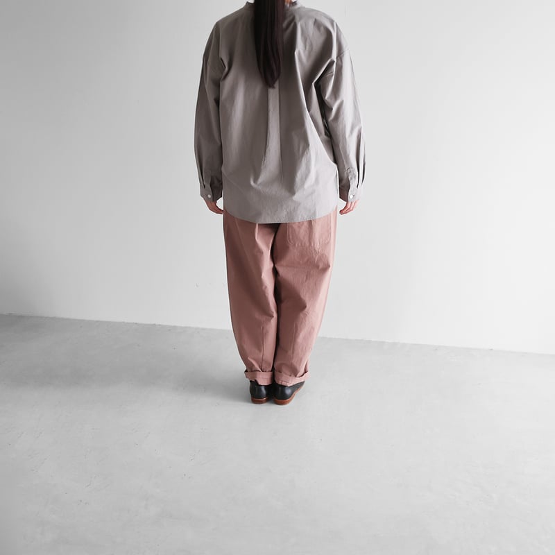 バフクロスバルーンパンツロング（ピンク）【ユニセックス】506L