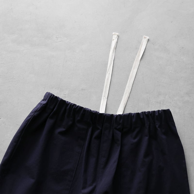 バフクロスイージーワークパンツ（ブラックネイビー）【ユニセックス  
