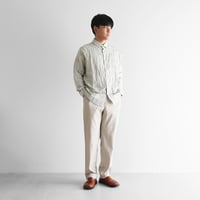 オーガニックコットンライトオックスイージーパンツ（グレージュ）【ユニセックス】513
