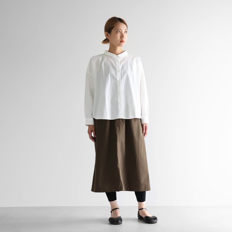 【新品】HUIS in houseストレッチ天竺SUVIN COTTONレギンス HUIS in house］ストレッチ天竺SUVIN COTTONレギンス（ブラック