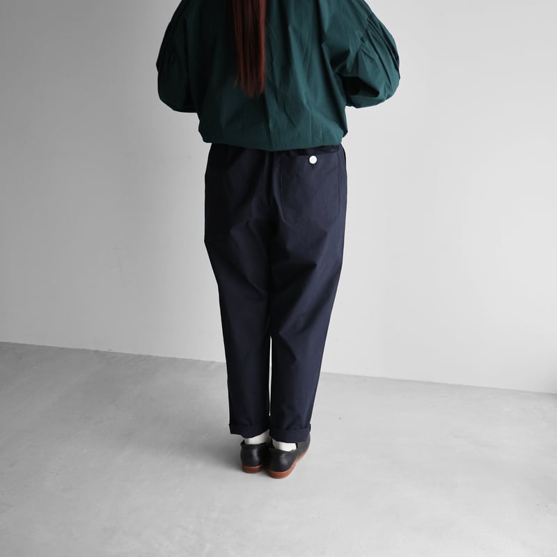バフクロスイージーワークパンツ（ブラックネイビー）【ユニセックス  
