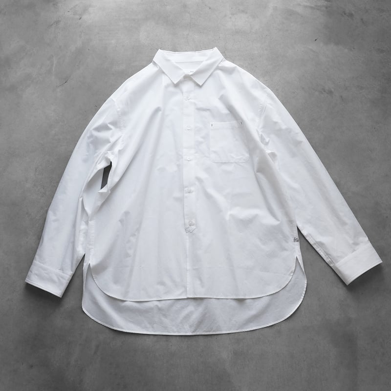 美品✨ na.e ナエ Big Over Shirt ビッグ オーバーシャツ 白 美品✨ na.e ナエ Big Over Shirt ビッグ オーバーシャツ 白