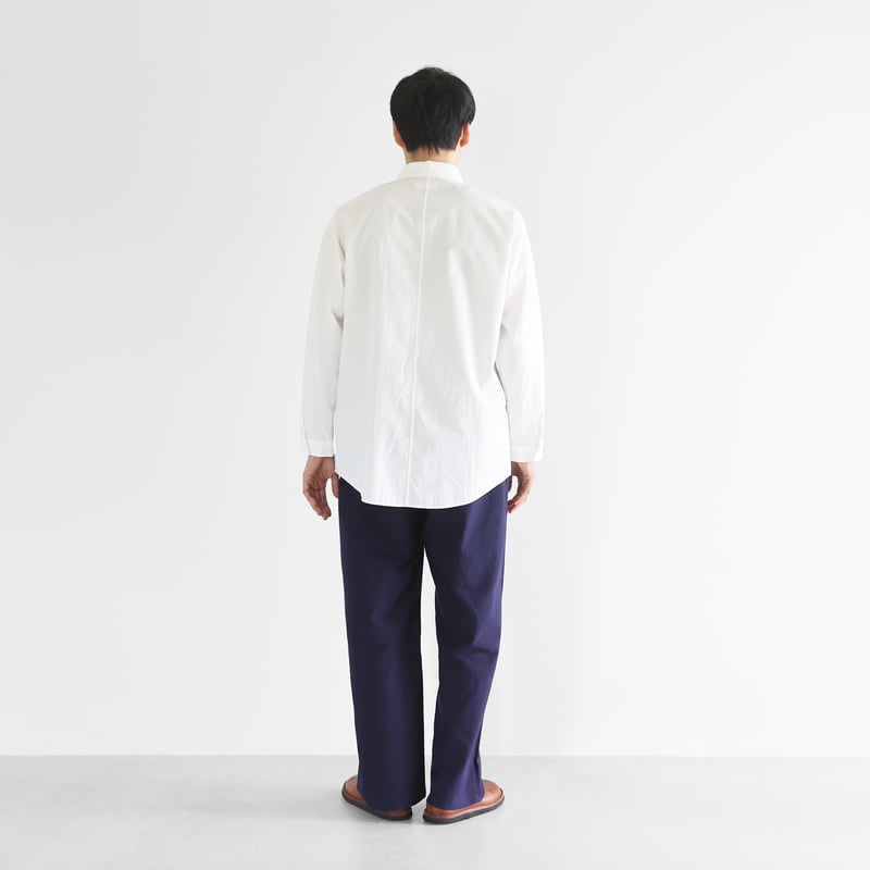 スヴィンオックスワイドストレートワークパンツ(フレンチネイビー