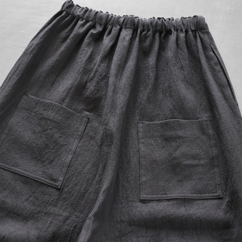 オールドレピア天日干しラミーリネンサルエルバルーンパンツ