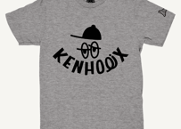 KENHOLIX WHT Label Logo Tee -Gray-