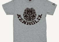 KENHOLIX  Brain Logo Tee -Grey-