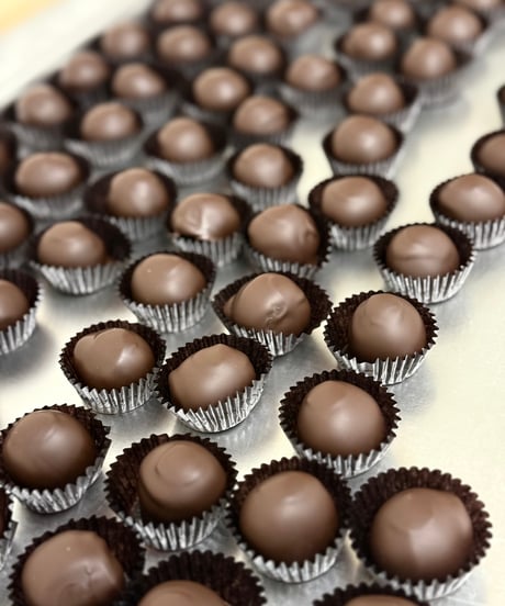 Bean to Barとレモンの生チョコトリュフ