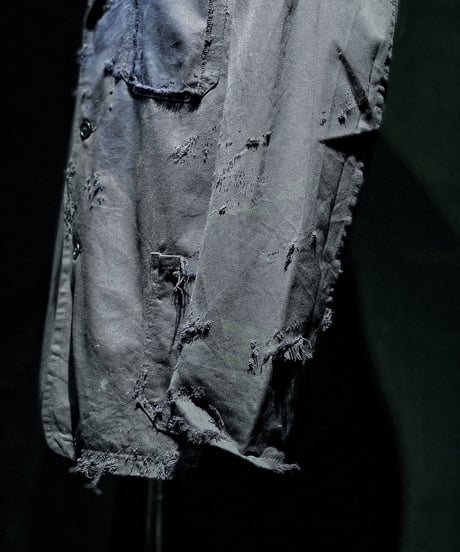 Vintage damage french cover all jacket