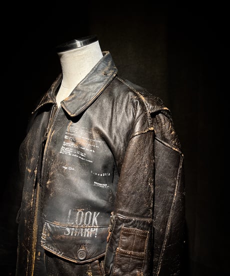 Vintage Leather flight jacket Type-A