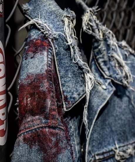 Graffiti Art Denim Jacket "Artist"
