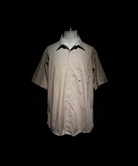 Vintage damage half shirt