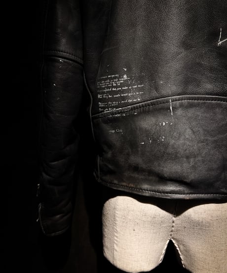 Vintage Leather Biker Custom Double Riders Jacket with Vintage Badges