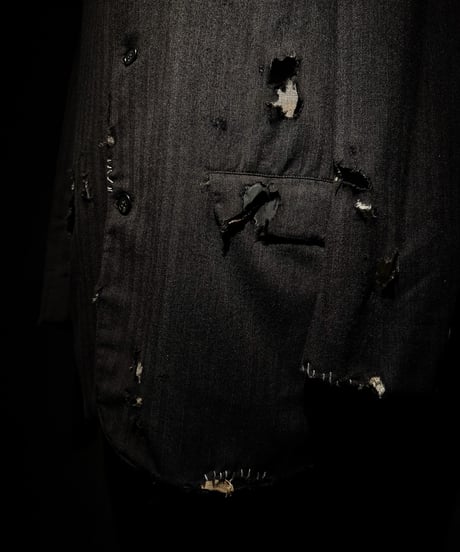 Vintage hard damage single 3B jacket