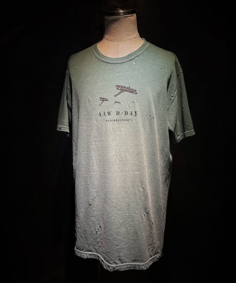 AAW D-DAY TEE (OLD GREEN)