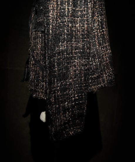 French Reconstructed Tweed Work Jacket