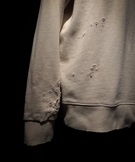 Vintage damage I think ... sweat shirt [Beige]