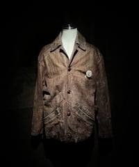 Rust Relic Reconstructed Vintage Leather Work Jacket