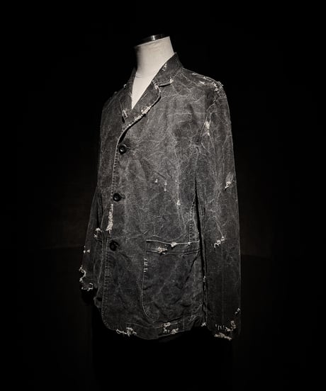 Vintage damage coverall jacket