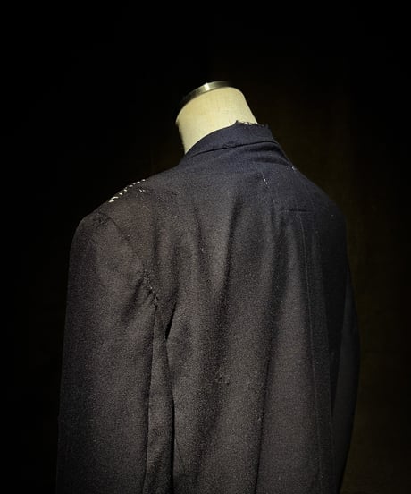 Vintage damage Navy blazer jacket