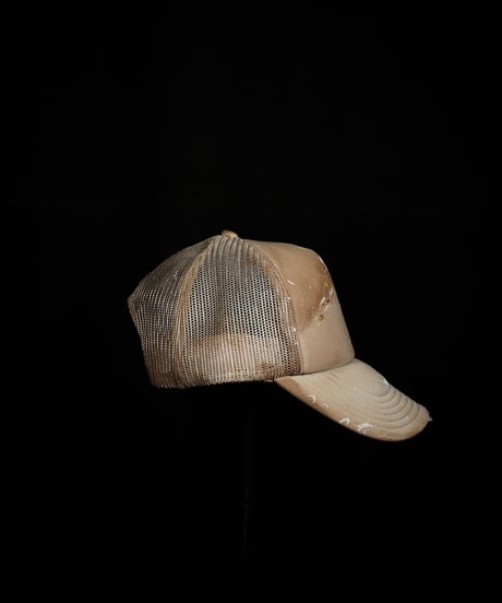 Vintage damage & dye mesh cap