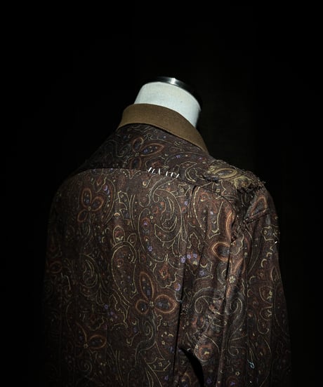 Vintage damage pattern shirt