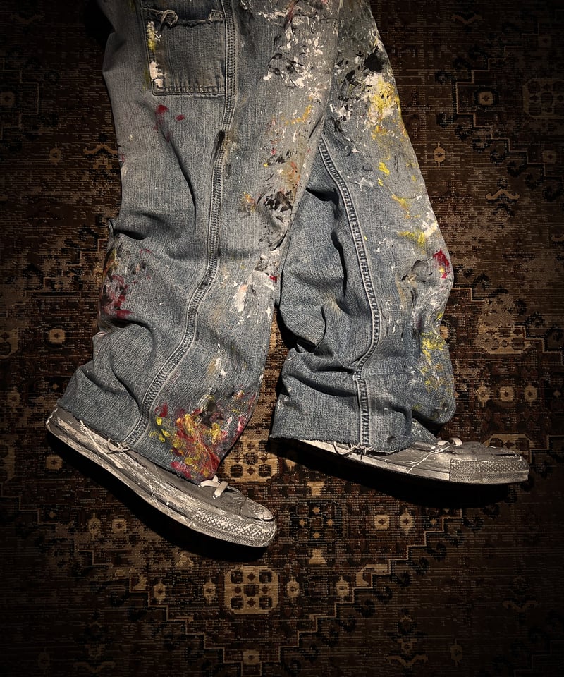 Vintage damage artist painter pants | RESURRECT