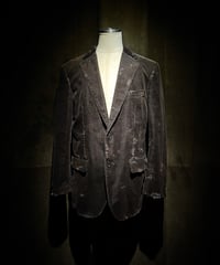 Convertible Button Corduroy Tailored Jacket