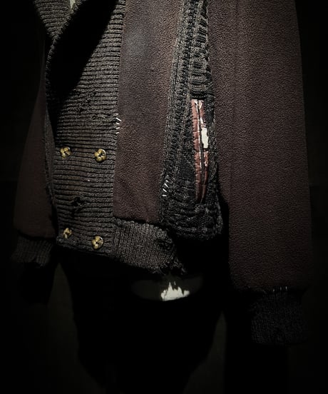 Vintage damage docking double knit