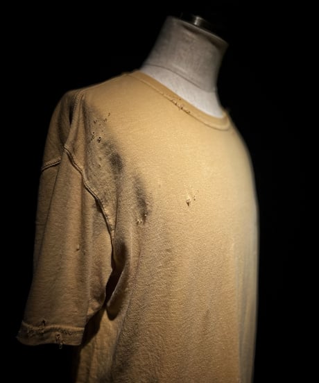 KEEP SMLING TEE (OLD YELLOW)