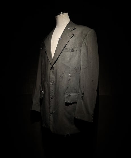 Vintage damage tailored jacket