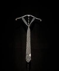 Vintage damage horse pattern tie