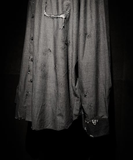 Vintage damage formal shirt