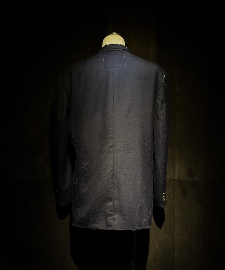 Vintage damage Navy blazer jacket