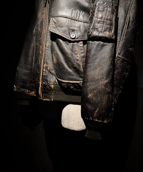 Vintage Leather flight jacket Type-A