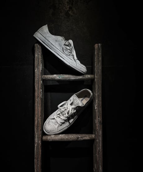 Discoloration Vintage Low cut Sneaker WHITE