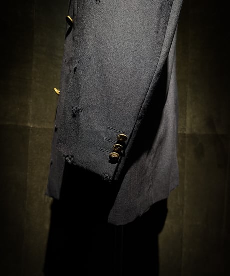 Vintage damage Navy blazer jacket