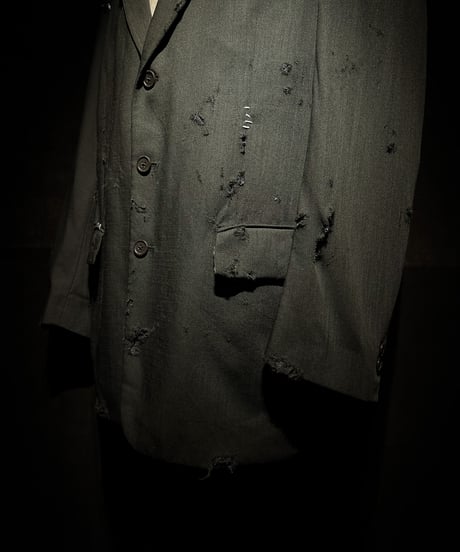 Vintage damage tailored jacket