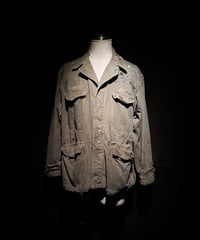Euro Military Style Field Shirt Jacket
