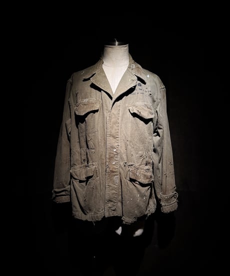 Euro Military Style Field Shirt Jacket